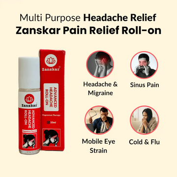 Advanced Headache Roll-on for Migraine (10ml)