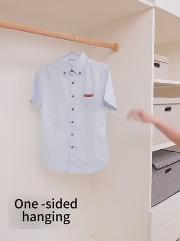 Space-Saving Clothes Hanger Connector Hooks
